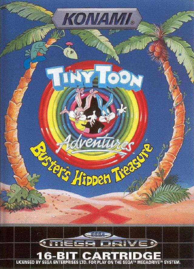Tiny Toon Adventures: Buster's Hidden Treasure (Sega Mega Drive ...